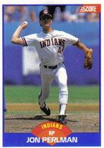 1989 Score Base Set #591 Jon Perlman