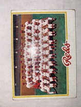 1978 Topps Base Set #526 Reds Team
