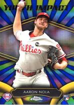2016 Topps Chrome Youth Impact #YI-12 Aaron Nola