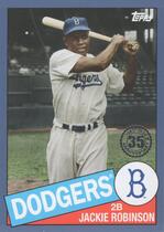 2020 Topps 1985 Topps Blue #85-22 Jackie Robinson