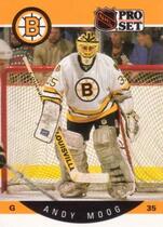 1990 Pro Set Base Set #10 Andy Moog