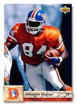 1992 Upper Deck Base Set #499 Shannon Sharpe
