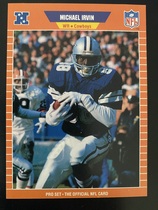 1989 Pro Set Base Set #89 Michael Irvin