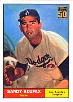 2001 Topps Through the Years Reprints #15 Sandy Koufax