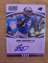 2018 Score Signatures #18 Shaq Thompson
