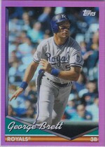 2024 Topps Archives Pink Foilboard #233 George Brett