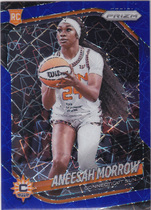 2025 Panini Prizm WNBA Blue Velocity Prizm #79 Aneesah Morrow