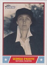 2025 Topps Heritage Notable Americans #NS-45 Georgia Okeeffe