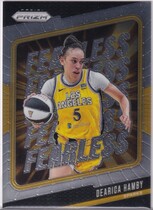 2024 Panini Prizm WNBA Fearless #6 Dearica Hamby