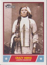 2025 Topps Heritage Notable Americans #NS-77 Crazy Horse