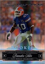 2007 Playoff Prestige Draft Picks Light Blue #225 Brandon Siler
