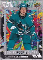 2024 Upper Deck Rookie Commemorative Class Series 2 #RC-21 Macklin Celebrini
