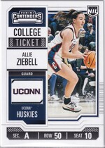 2024 Panini NIL UConn Contenders #5 Allie Ziebell