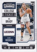 2024 Panini NIL UConn Contenders #10 Ice Brady