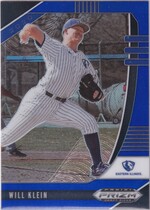 2020 Panini Prizm Draft Picks Prizm Blue #PDP135 Will Klein