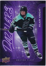 2024 Upper Deck PWHL Dazzlers Purple #DZ-8 Hilary Knight