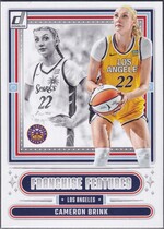 2025 Donruss WNBA Franchise Features #2 Cameron Brink