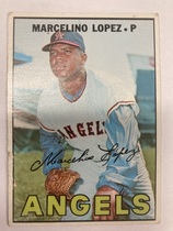 1967 Topps Base Set #513 Marcelino Lopez