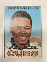 1967 Topps Base Set #524 Felix Mantilla