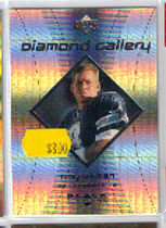 1999 Upper Deck Black Diamond Gallery #G10 Troy Aikman