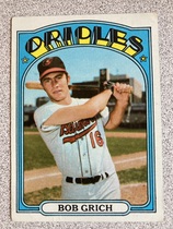 1972 Topps Base Set #338 Bob Grich