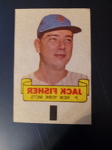 1966 Topps Rub-Offs Inserts #30 Jack Fisher