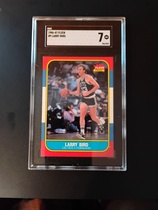 1986 Fleer Base Set #9 Larry Bird