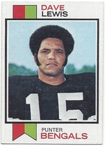 1973 Topps Base Set #88 Dave Lewis