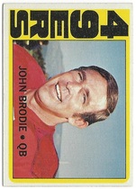 1972 Topps Base Set #220 John Brodie