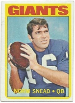 1972 Topps Base Set #118 Norm Snead