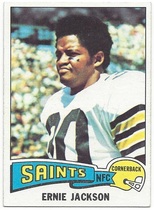 1975 Topps Base Set #323 Ernie Jackson