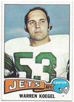 1975 Topps Base Set #339 Warren Koegel