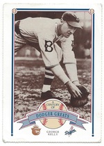 1989 Team Issue Los Angeles Dodgers A Century of Dodger Greats Smokey Bear #14 George Kelly