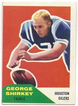 1960 Fleer Base Set #12 George Shirkey