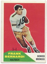 1960 Fleer Base Set #54 Frank Bernardi