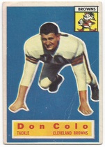 1956 Topps Base Set #57 Don Colo