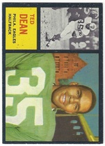 1962 Topps Base Set #117 Ted Dean