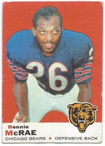 1969 Topps Base Set #73 Bennie McRae