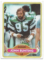 1980 Topps Base Set #251 John Bunting