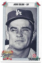 1990 Team Issue Dodgers Target #134 Jackie Collum