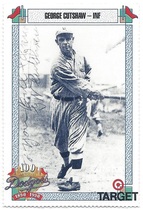 1990 Team Issue Dodgers Target #157 George Cutshaw