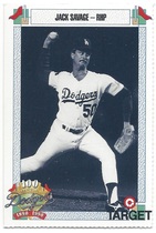 1990 Team Issue Dodgers Target #1060 Jack Savage