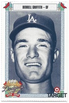 1990 Team Issue Dodgers Target #299 Derrell Griffith