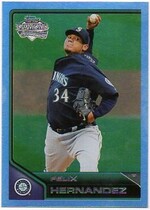2011 Topps Lineage Diamond Anniversary Refractors #5 Felix Hernandez