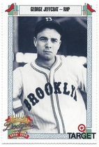 1990 Team Issue Dodgers Target #383 George Jeffcoat