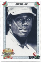 1990 Team Issue Dodgers Target #595 Jorge Orta