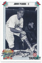1990 Team Issue Dodgers Target #611 Johnny Peacock