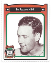 1991 Team Issue Baltimore Orioles Crown #7 Bob Alexander