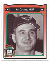 1991 Team Issue Baltimore Orioles Crown #73 Art Ceccarelli