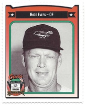 1991 Team Issue Baltimore Orioles Crown #125 Hoot Evers